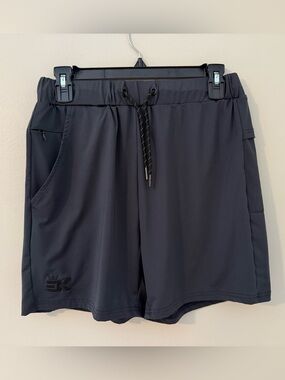 Gym Brokig Men’s Running Shorts Sz M Black